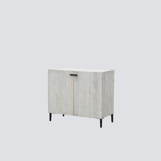 NS家居nsfurniture白橡木铁艺装饰柜NSCB-Fuji-006系列 商品图0