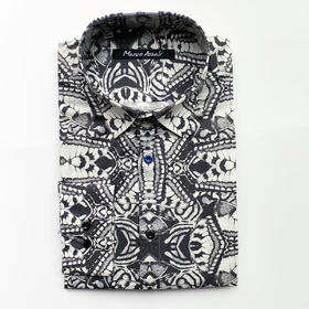 Marco Azzali 白底蝴蝶全身印花 C3803400