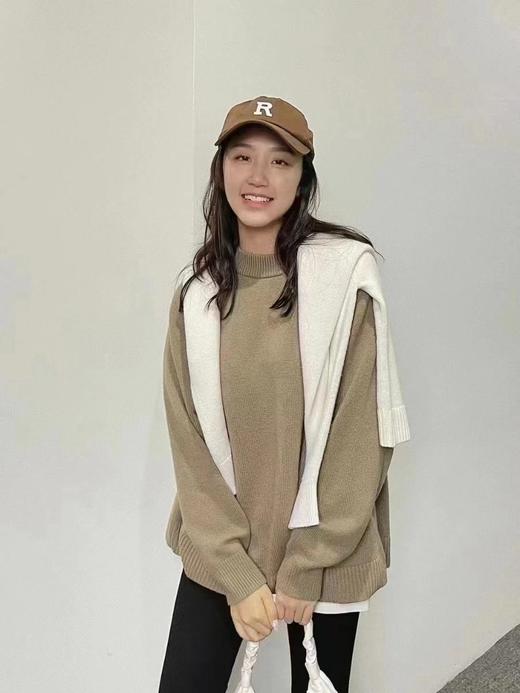 3楼阿玛施AMASS咖色羊绒毛衣 商品图1