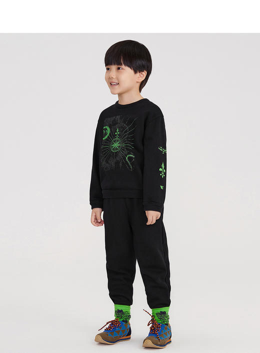 江南布衣婴童 22年春装新品  无帽套头卫衣   1MB403190 商品图5