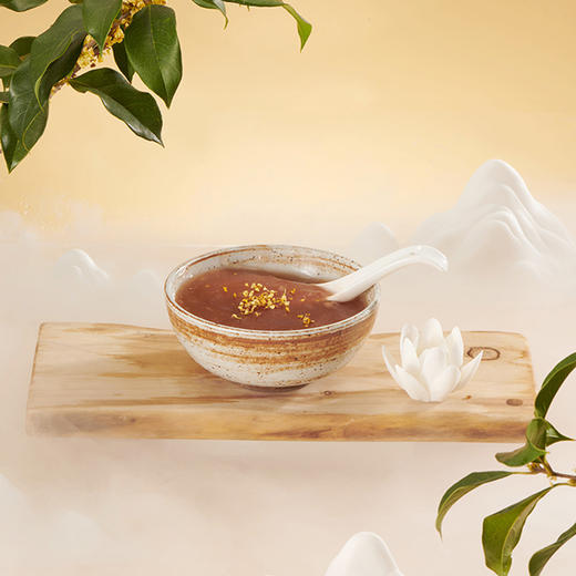 湖畔居【原味】无添加糖西湖藕粉纯藕粉羹早餐小袋装杭州特产正宗莲藕粉 商品图2