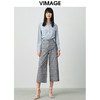 VIMAGE纬漫纪秋季新款简约时尚气质衬衫女衬衣女上衣VC2109234 商品缩略图1