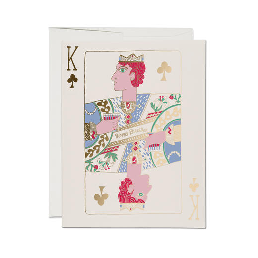 北京仓｜Red Cap Cards-King Of Clubs-王牌 贺卡［美国设计师］ 商品图0