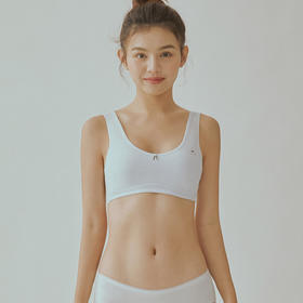 都市丽人内衣少女三步优选超薄棉质无钢圈3/4杯针织内衣LB26F6