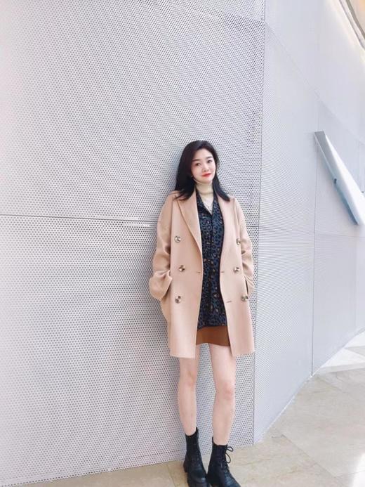 3楼阿玛施AMASS咖色短尼大衣 商品图3