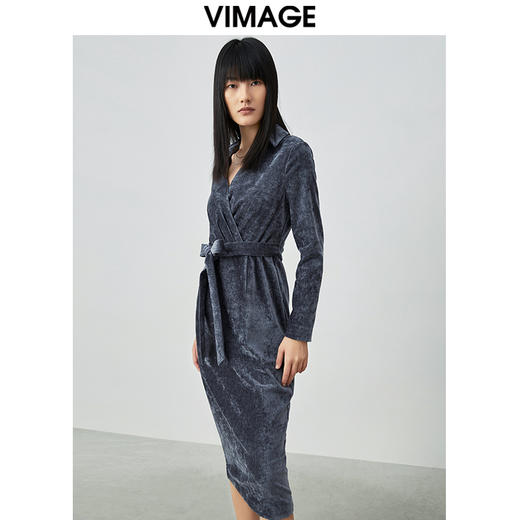 VIMAGE/纬漫纪VC2107250连衣裙 商品图3