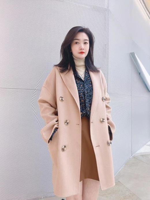 3楼阿玛施AMASS咖色短尼大衣 商品图0