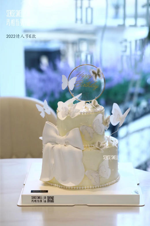 D415白色蝴蝶结 商品图0