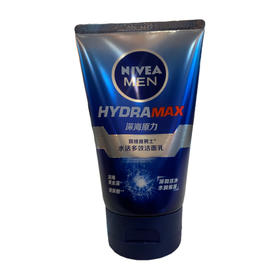 妮维雅男士水活多效洁面乳100G