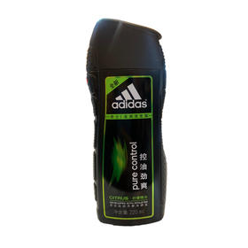 阿迪达斯男士控油劲爽去屑洗发露220ml