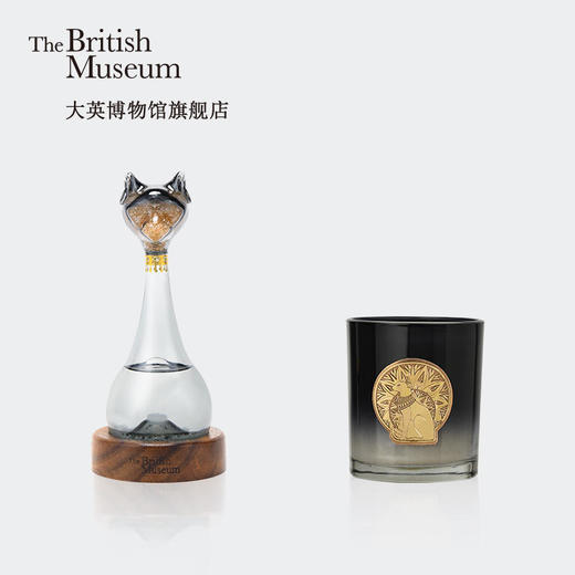 大英博物馆盖亚安德森猫系列灌钻风暴瓶香氛礼盒送礼自用 商品图0