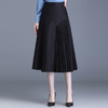 气质A字百褶半身裙女2022春季新款韩版高腰显瘦大摆百褶中长裙 TY30330 商品缩略图1