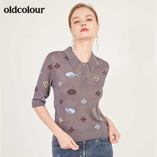 oldcolour2021春季套头衫女N13052308 商品图3