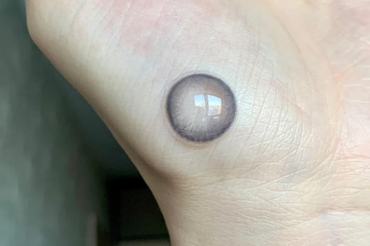 【日抛】紫米露 KikiCon  | 中直径14.2，着色13.5 | 【一盒10片，多盒购买更划算，选款色板在详情页内！】，紫色 无锁边美瞳 商品图7