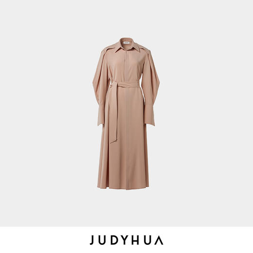 JUDYHUA 垂感衬衫裙 商品图3