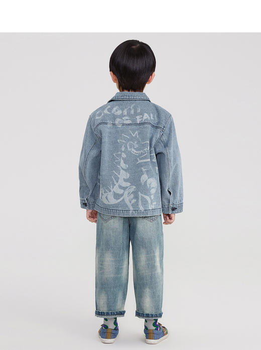 江南布衣婴童  22年春装新品  夹克  1MB603280 商品图2