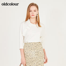oldcolour2021春季长袖T恤女N12023205