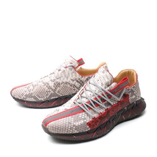 【21秋冬新款】UROK蟒蛇皮休闲运动鞋 时尚舒适男鞋 商品图2