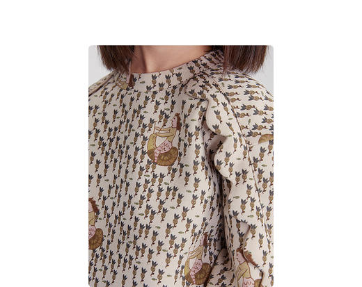 江南布衣婴童  22年春装新品无帽套头卫衣  1MB401220 商品图4