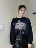 3楼阿玛施AMASS黑色亮片卫衣 商品缩略图1