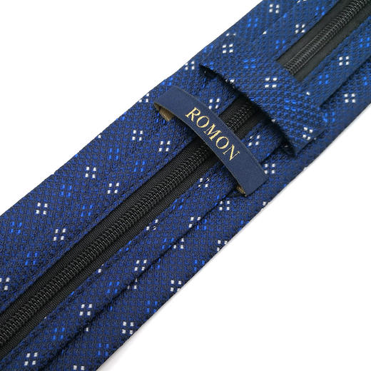 【盒装免打结拉链领带】罗蒙领带男正装休闲上班结婚懒人领带 商品图3