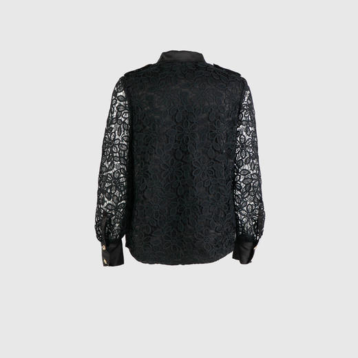 蕾丝拼接衬衫 商品图3
