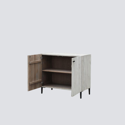 NS家居nsfurniture白橡木铁艺装饰柜NSCB-Fuji-006系列 商品图1
