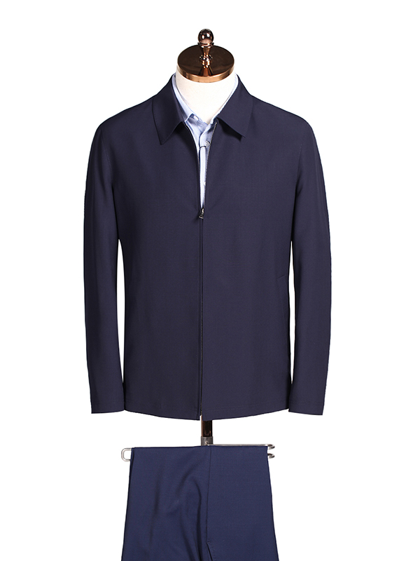 【自营】dayang/大杨 创世午夜蓝色经典款行政夹克tr18113126-3