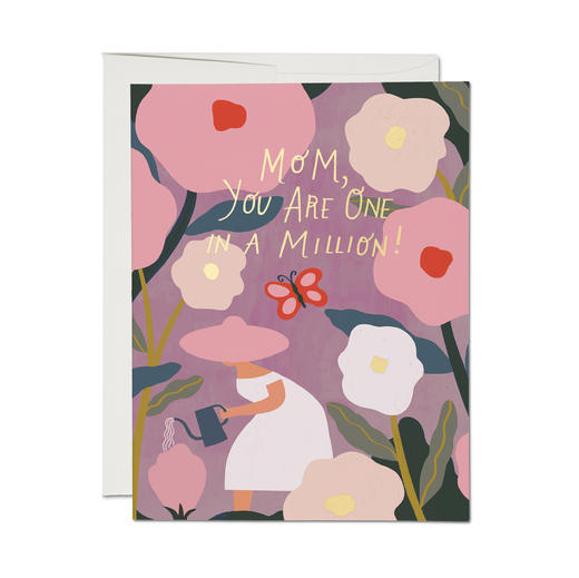 北京仓｜Red Cap Cards-One In A Million-最棒的妈妈 贺卡［美国设计师］ 商品图0
