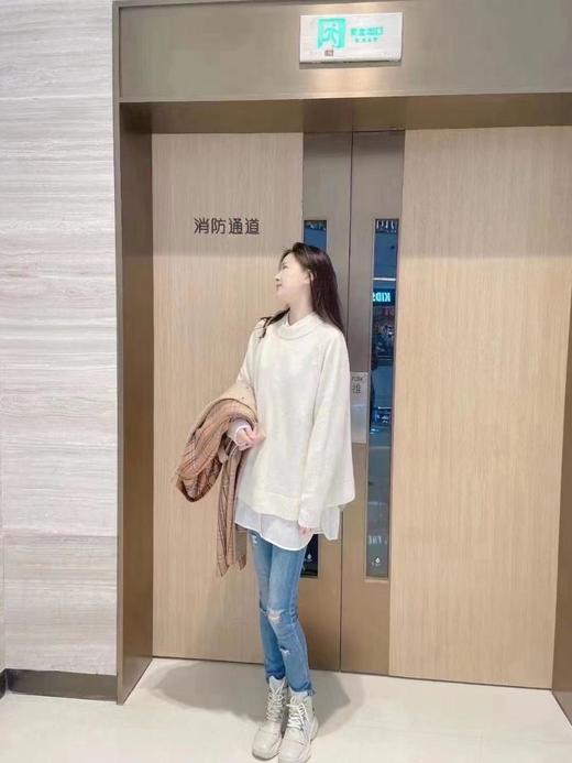 3楼阿玛施AMASS白色羊绒毛衣 商品图3