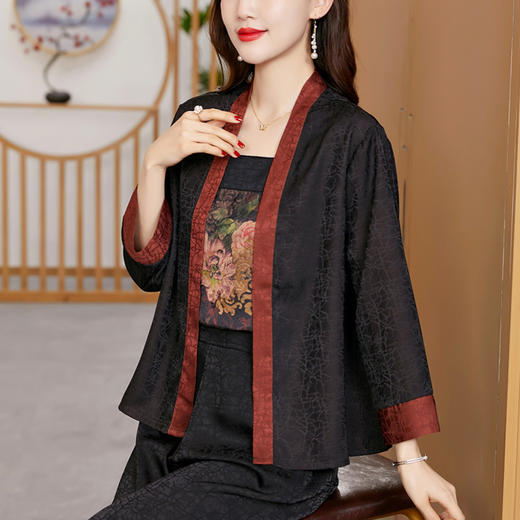 MZ 80026披肩短外套开衫外搭薄上衣 商品图0