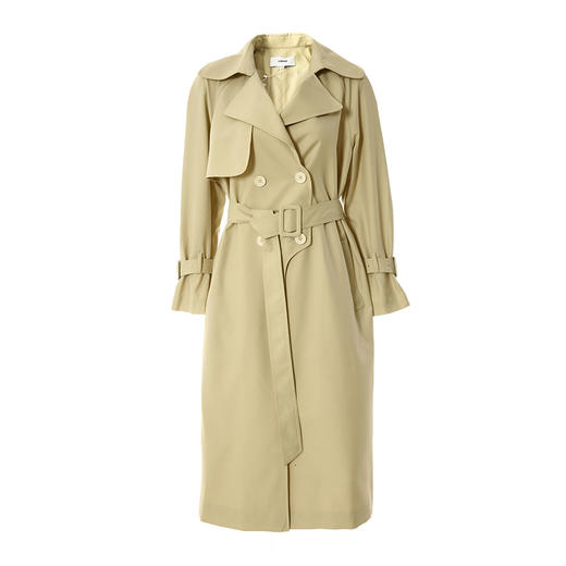 VIMAGE纬漫纪春季新款修身显瘦休闲系腰带风衣女外套V1704303 商品图5