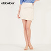 oldcolour春季纯色时尚百搭褶皱设计感短裙N13061342 商品缩略图1