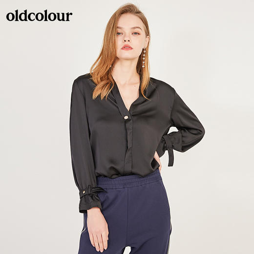 oldcolour2021春季长袖衬衫女N12013265 商品图0
