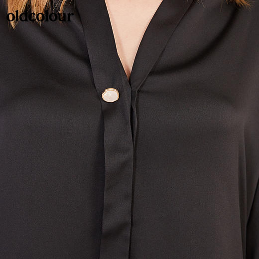 oldcolour2021春季长袖衬衫女N12013265 商品图1