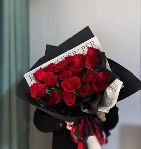 【BH】【KR】长长久久 19朵红玫瑰花束