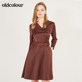 oldcolour2021春季长袖连衣裙N13103156