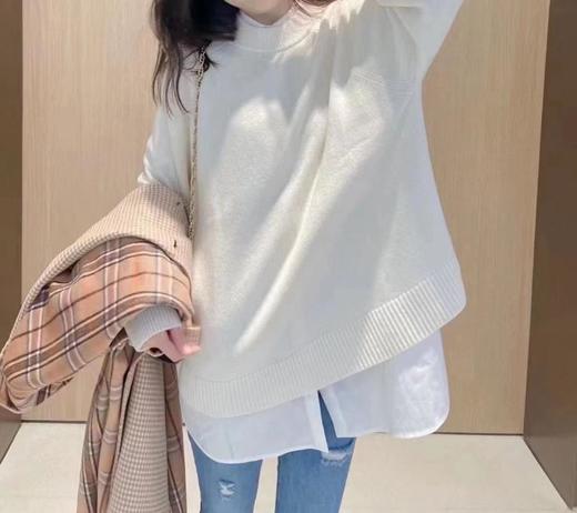 3楼阿玛施AMASS白色羊绒毛衣 商品图0