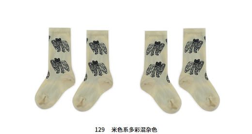 江南布衣童装男女童袜子儿童2022春装新款6MBN21100 商品图9