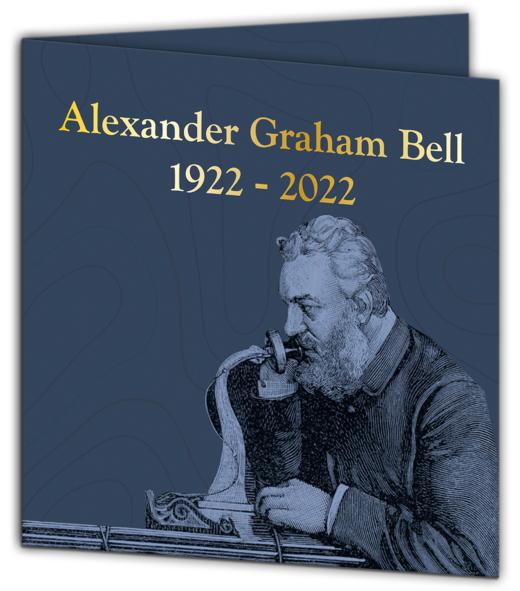 【现货】镀金可旋转！贝尔逝世百年银币 商品图5