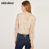 oldcolour春季新款百搭内搭蕾丝气质长袖套头衫女N11013127 商品缩略图2