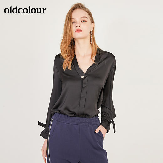 oldcolour2021春季长袖衬衫女N12013265 商品图3