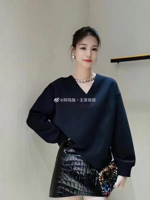 3楼阿玛施AMASS黑色亮片卫衣 商品图0