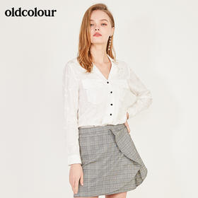 oldcolour2021春季长袖衬衫女N12013267