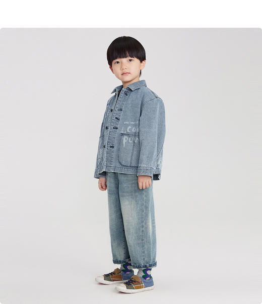 江南布衣婴童  22年春装新品  夹克  1MB603280 商品图1