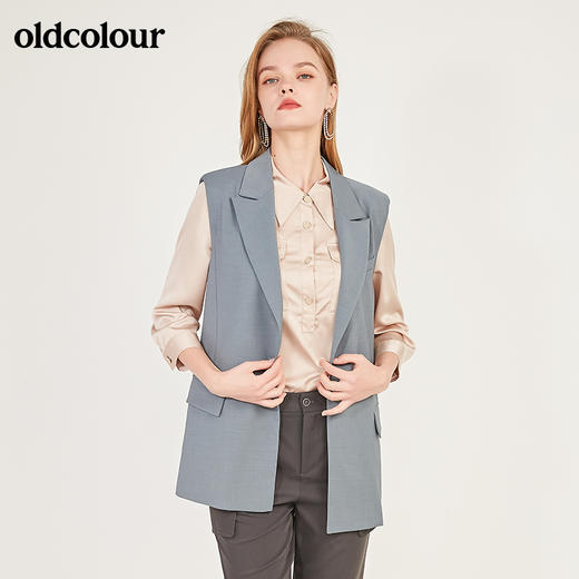 oldcolour2021春季马夹女N13032301 商品图1