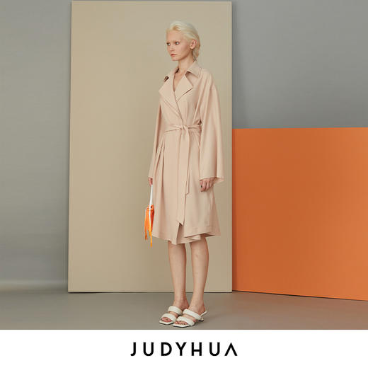 JUDYHUA 垂感衬衫裙 商品图1