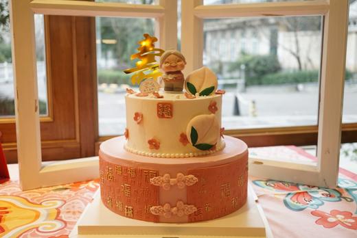 粉色百福祝寿 商品图1