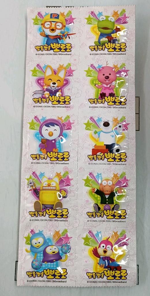 啵乐乐草莓压片糖果12g 商品图0