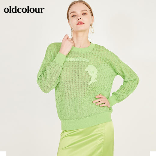 oldcolour2021春季套头衫女N12052241 商品图0